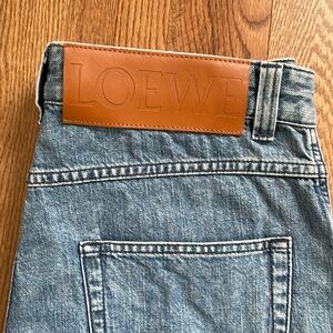 LOEWE High Rise Cropped Jeans
